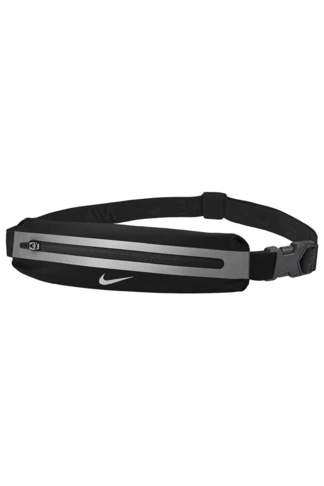 Nike Slim Waist Pack 3.0 Black/Black/Silver Osfm Unisex Günlük Bel Çantası Siyah/Gümüş N.100.3694.082.OS