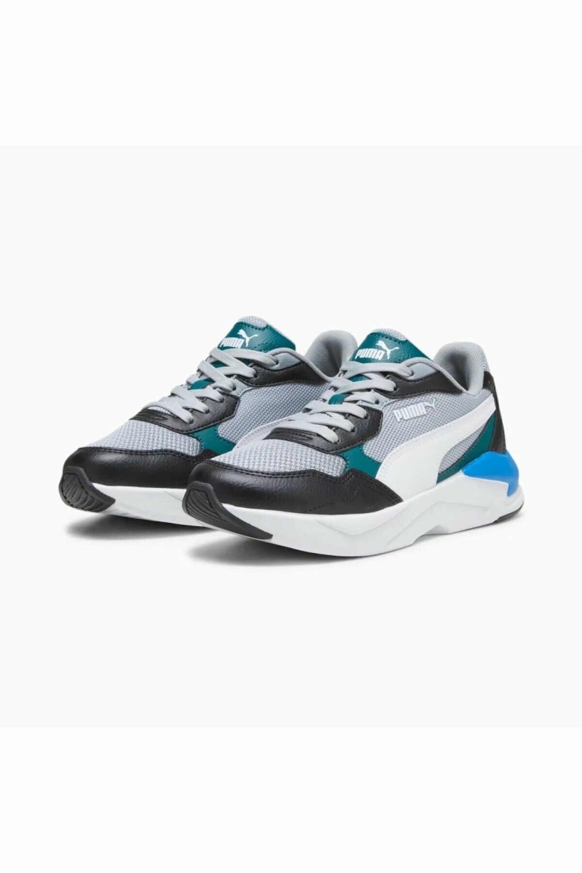 Puma X-Ray Speed Lite Jr PUMA-Black PUMA-White Malachite Bayan Genç Günlük Spor Ayakkabı 38552421 38.5