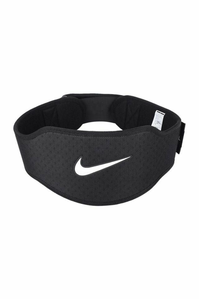 Nike Strength Training Belt 3.0 Black/Black/White L Unisex Ağırlık Kemeri Siyah/Beyaz N.000.0007.091.LG