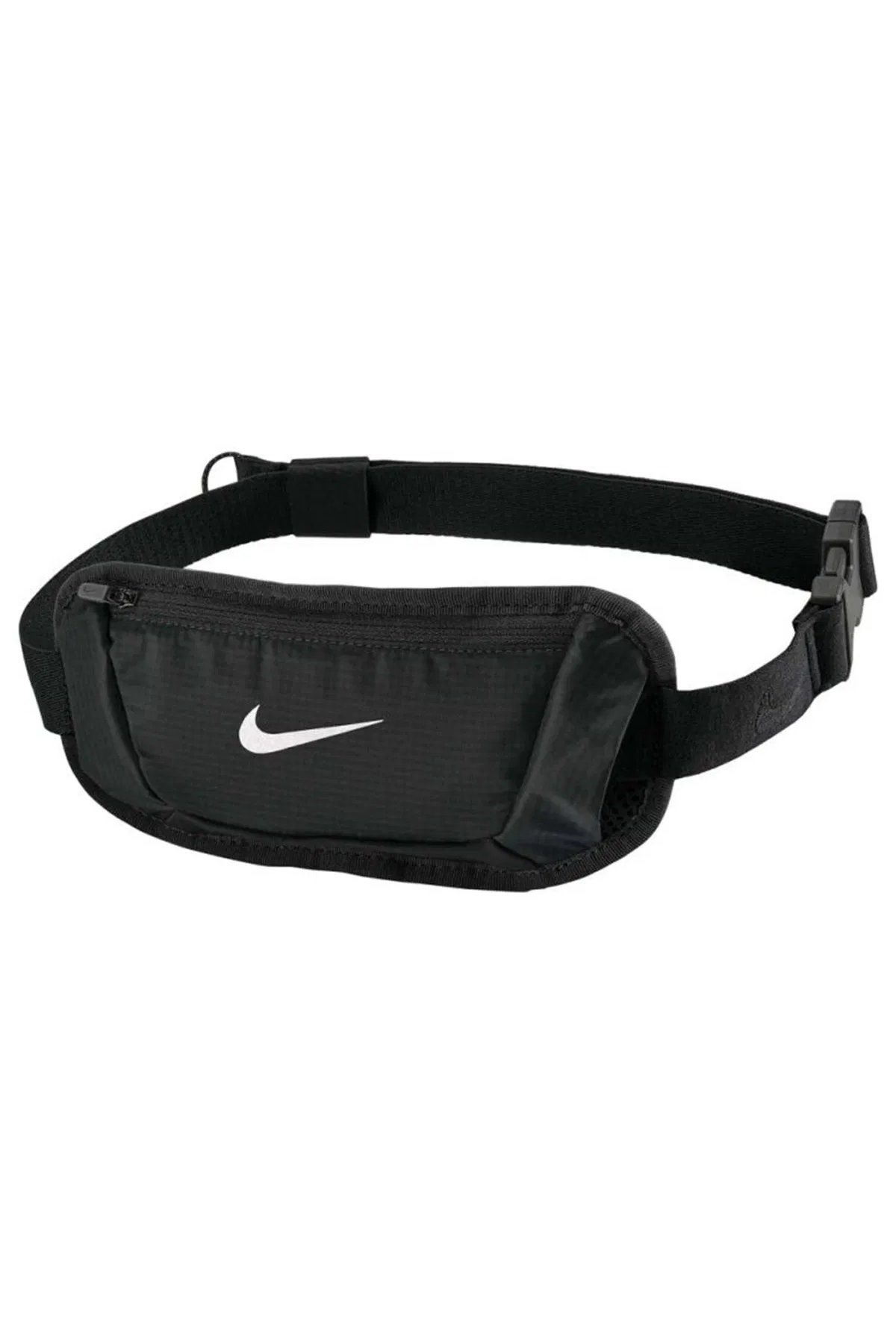 Nike Challenger 2.0 Waist Pack Large Unisex Antrenman Büyük Bel Çantası Siyah/Beyaz N.100.7142.091.OS