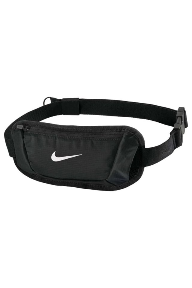 Nike Challenger 2.0 Waist Pack Large Unisex Antrenman Büyük Bel Çantası Siyah/Beyaz N.100.7142.091.OS