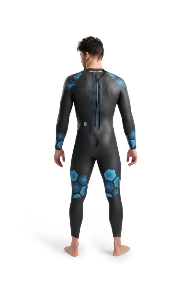 Arena Thunder Wetsuit Erkek Siyah Yüzücü Yarış Mayosu 005631510 L