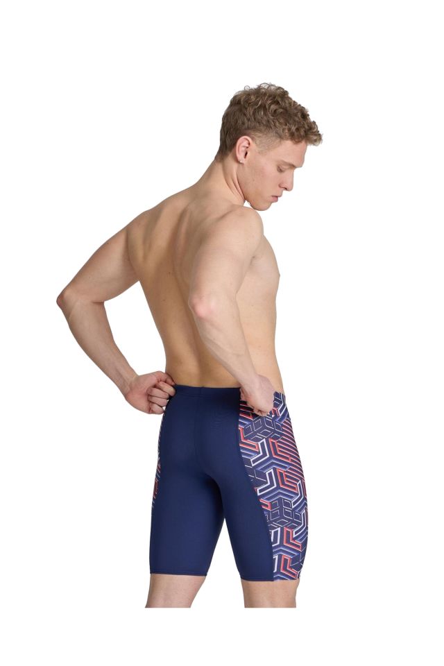 Arena Men's Kikko Pro Swim Jammer Erkek Yüzücü Mayo Laci̇vert 005896417