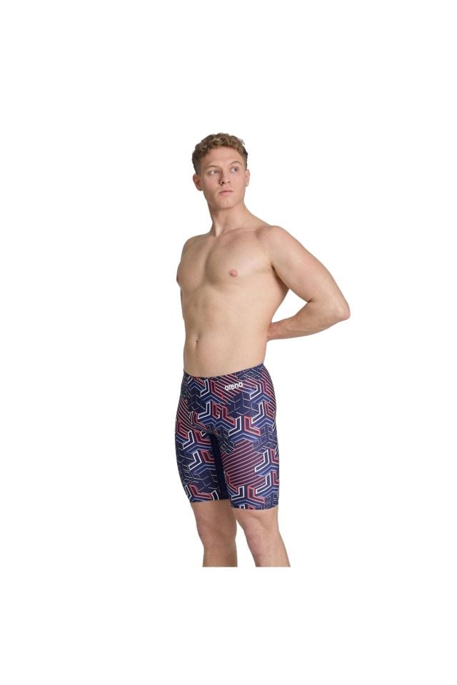 Arena Men's Kikko Pro Swim Jammer Erkek Yüzücü Mayo Laci̇vert 005896417