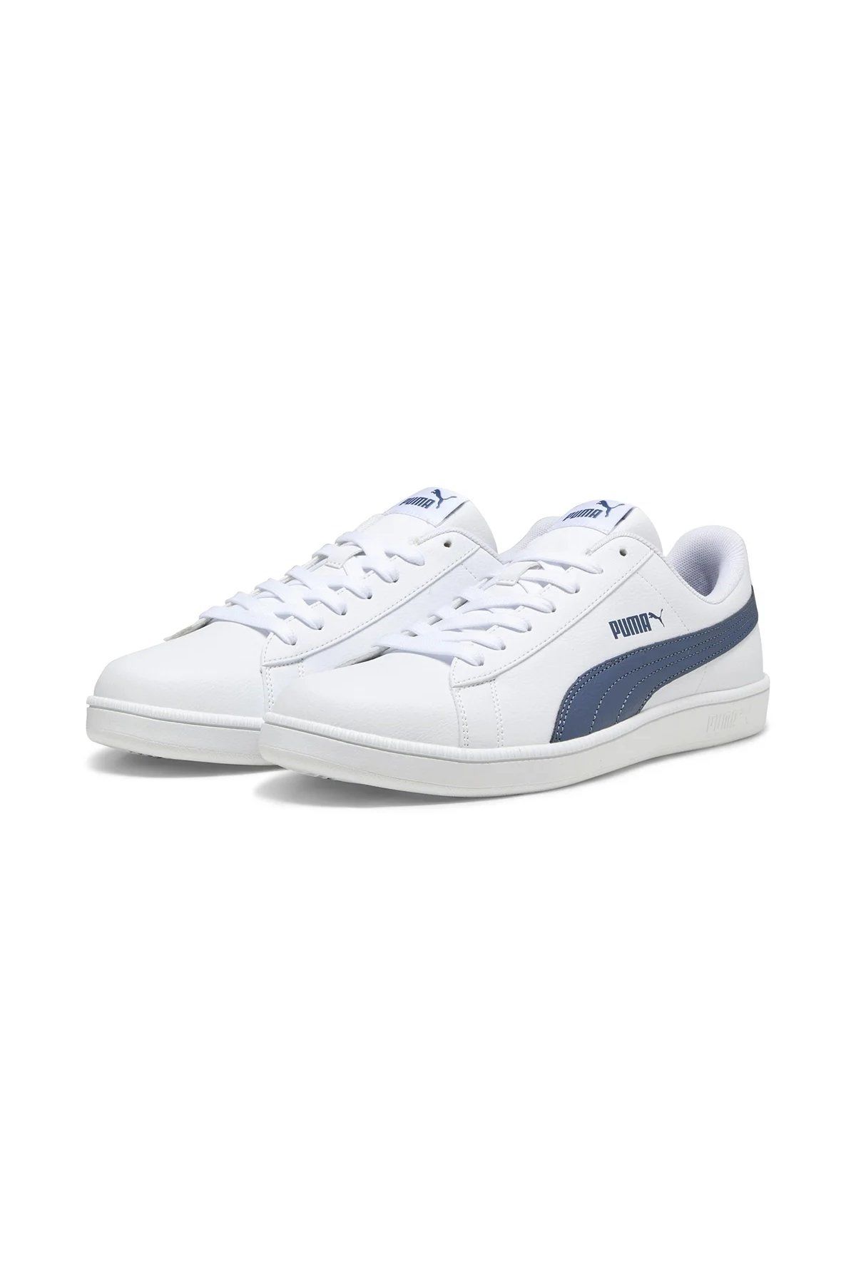 Puma Up Puma-White Inky-Blue Erkek Sneaker Ayakkabı Beyaz 37260538 40