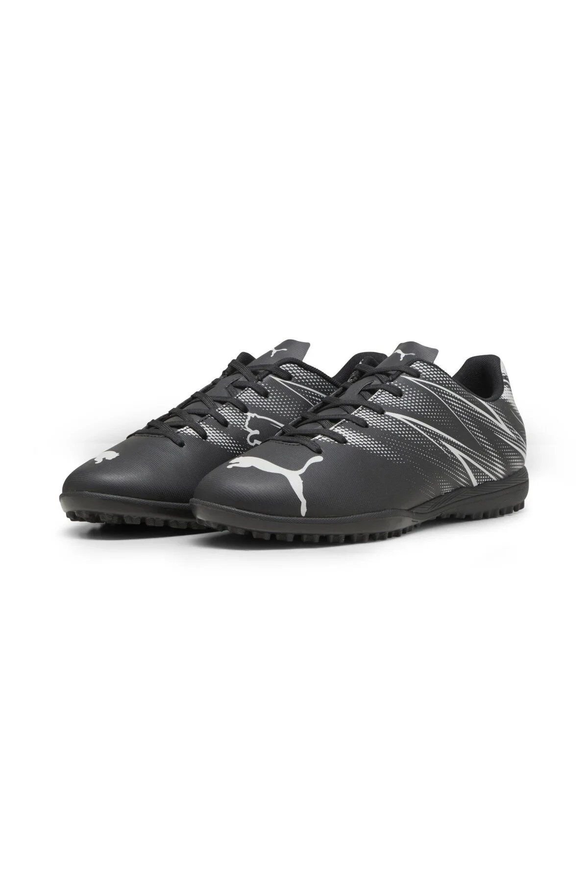 Puma Attacanto TT PUMA-Black Silver Mist Erkek Halı Saha Futbol Ayakkabısı 10747801 43
