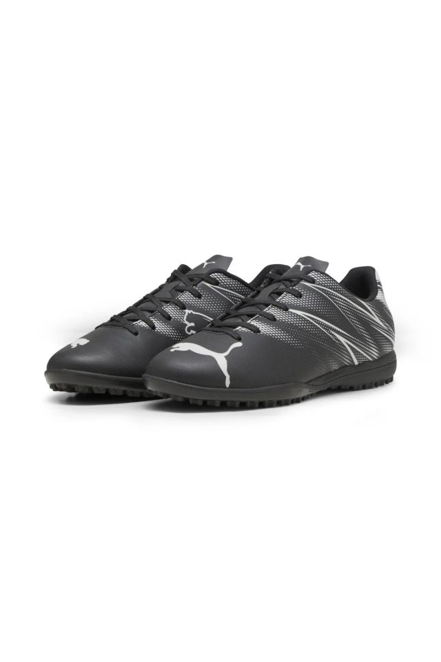 Puma Attacanto TT PUMA-Black Silver Mist Erkek Halı Saha Futbol Ayakkabısı 10747801 43