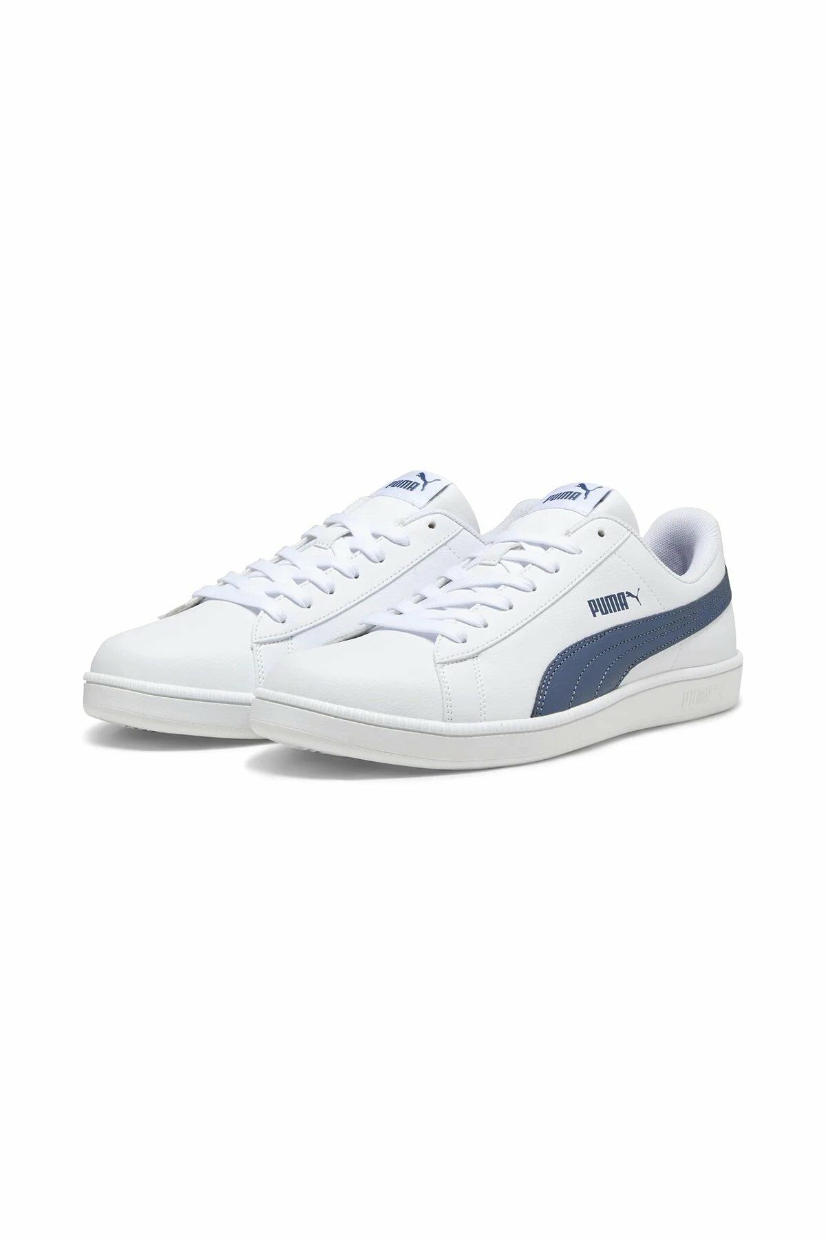 Puma Up Puma-White Inky-Blue Erkek Sneaker Ayakkabı Beyaz 37260538 43