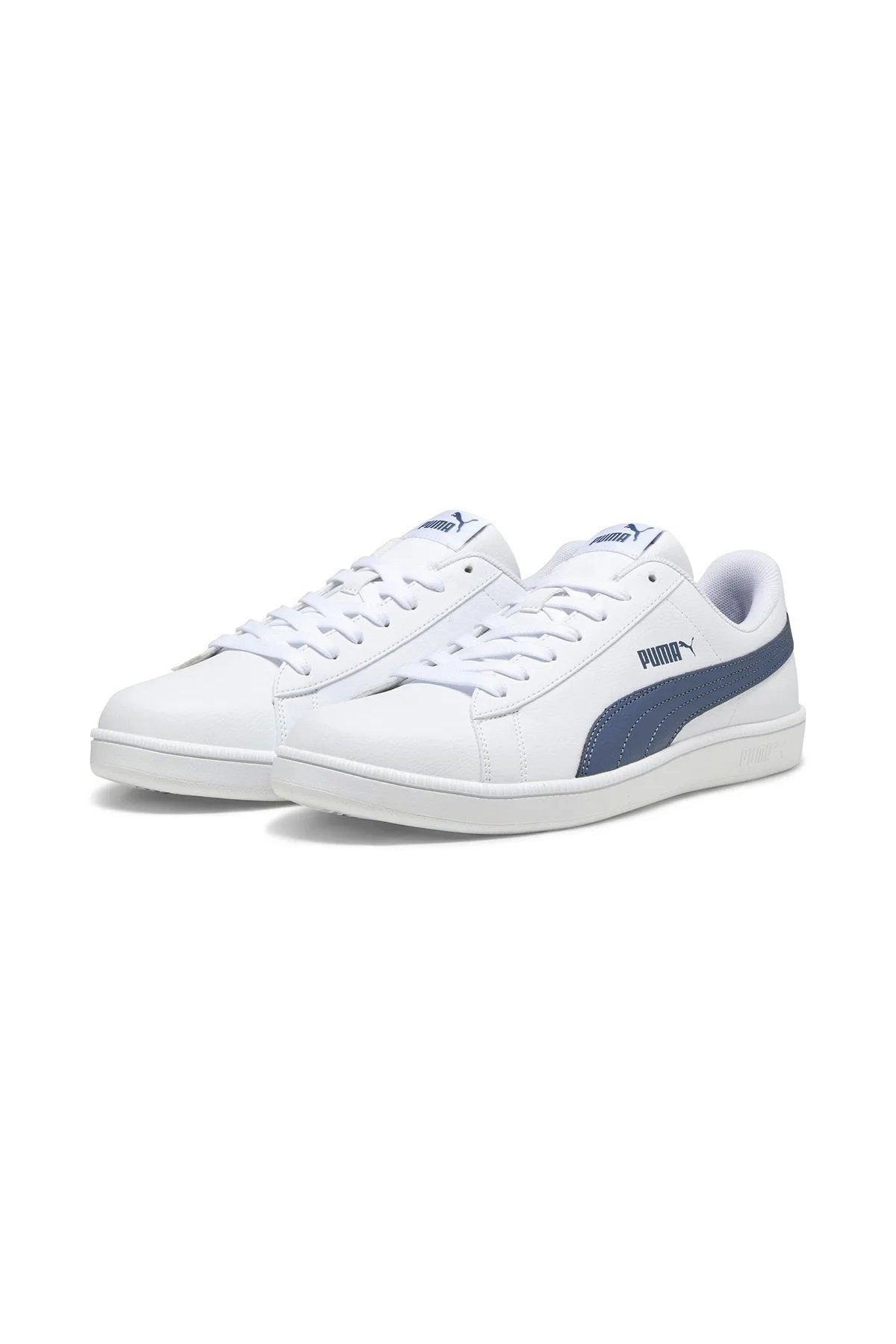 Puma Up Puma-White Inky-Blue Erkek Sneaker Ayakkabı Beyaz 37260538 42.5