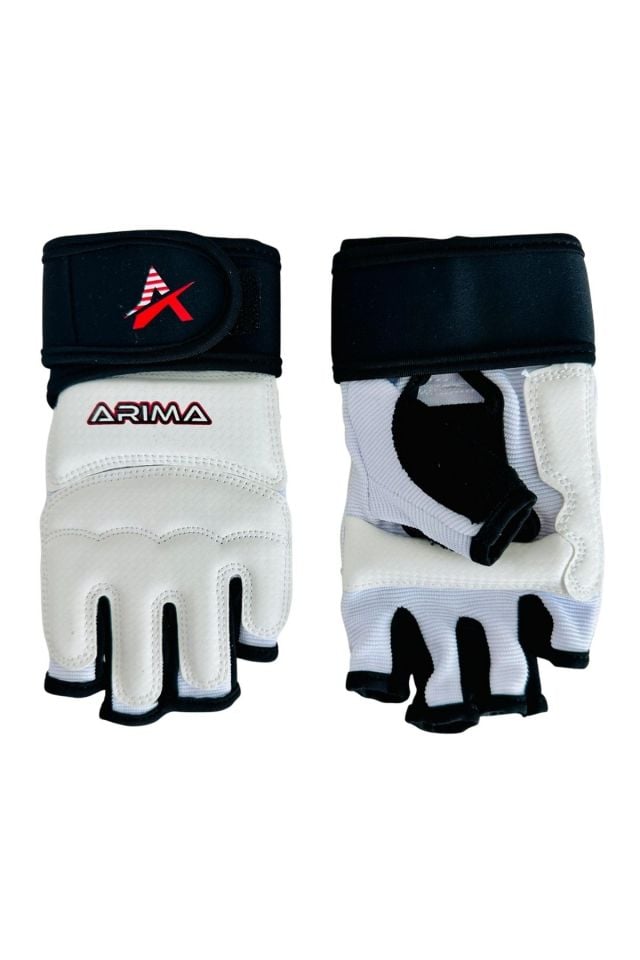 Arima Taekwondo Müsabaka Eldiveni Siyah/Beyaz XS