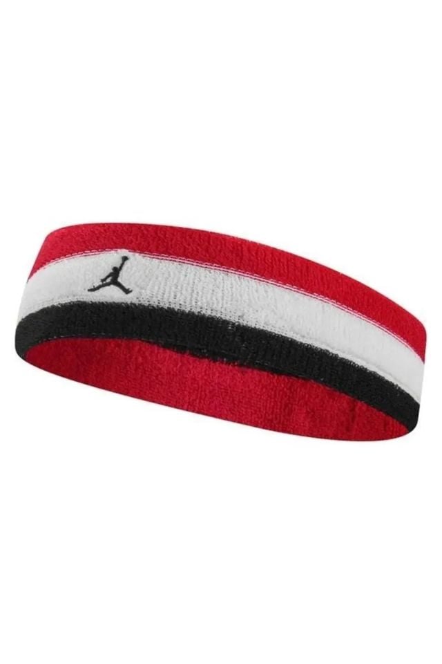Nike Jordan M Headband Terry Fire Red/White/Black Osfm Erkek Antrenman Saç Bandı Kırmızı/Beyaz J.100.4299.667.OS