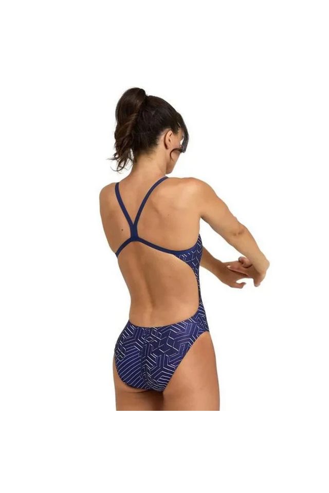 Arena Women's Arena Kikko Pro Swimsuit Challenge Bayan Yüzücü Mayo Lacivert 005902770