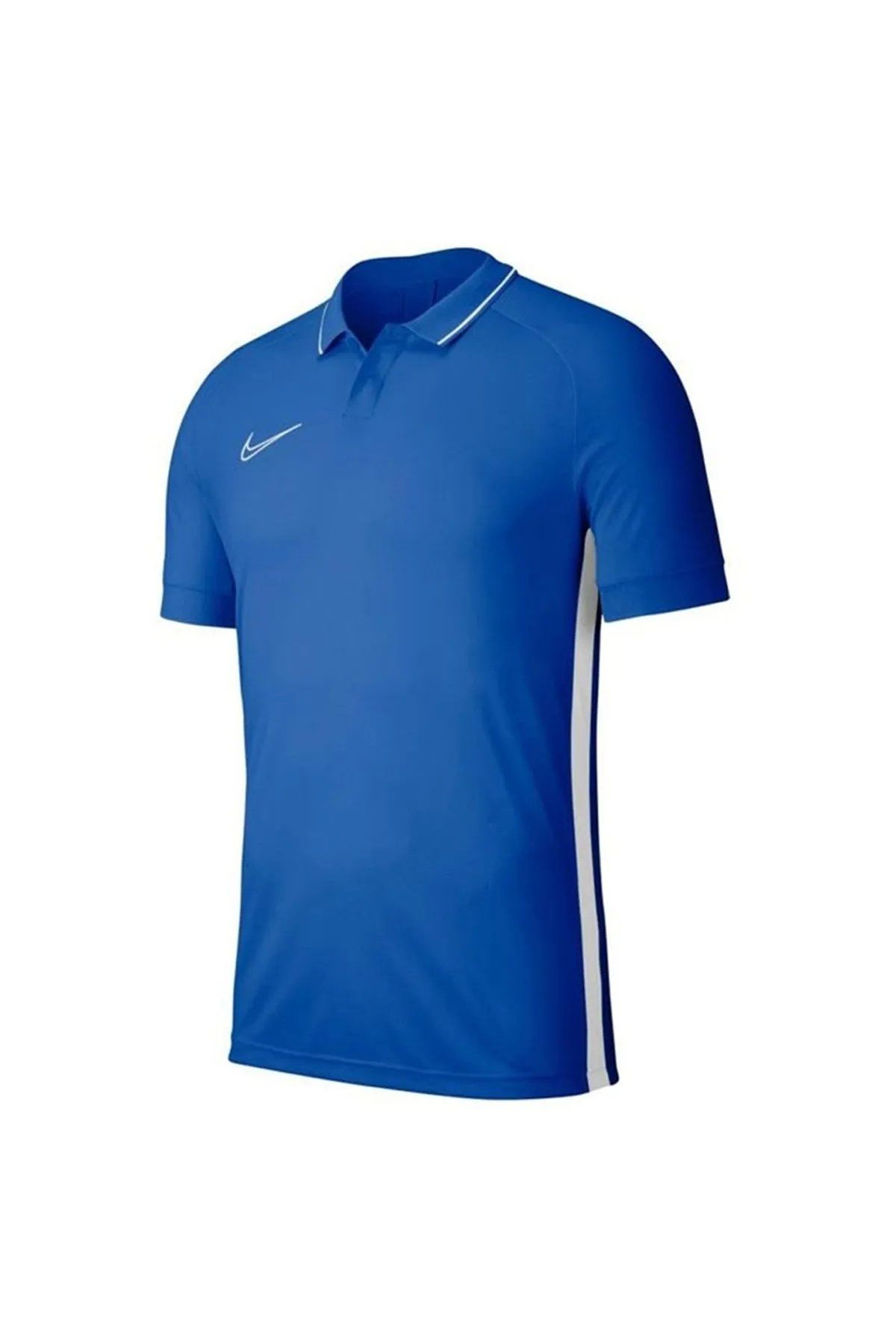 Nike Dry Academy Erkek Futbol Polo Yaka Tişört Mavi S Beden BQ1496-463