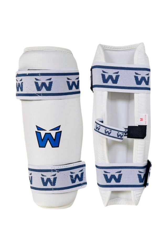 Whiteface Taekwondo Shin Guard Ayak Kaval Koruma Beyaz M