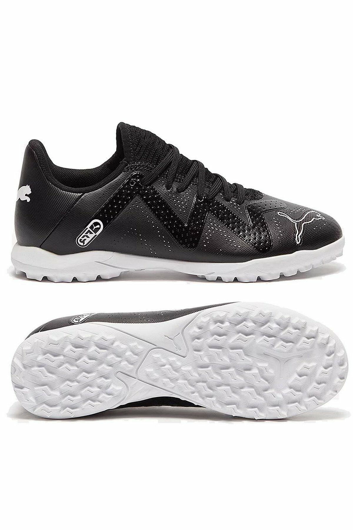 Puma Future Play TT Jr Puma-Black Puma-White Çocuk Genç Futbol Halı Saha Ayakkabısı 10720202