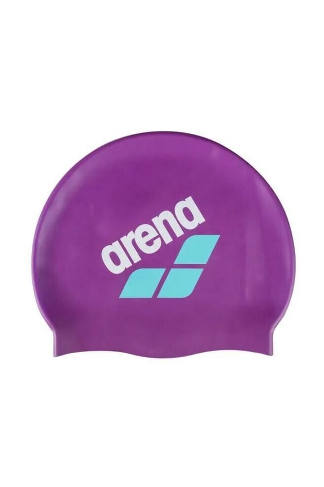 Arena Big Logo Cap Unisex Silikon Yüzücü Bone Mor 009276209