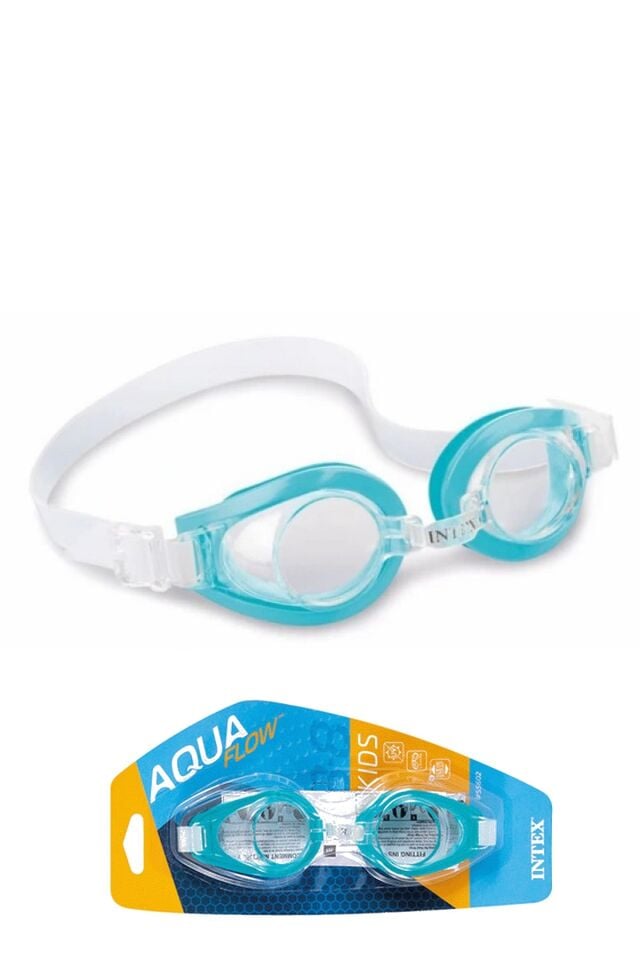 Intex 55602 Aqua Flow Play Googles Çocuk Yüzücü Gözlüğü 3+ Yaş Turkuaz