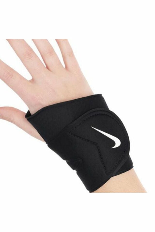 Nike Pro Wrist And Thumb Wrap 3.0 Black/White Osfm Unisex Bileklik Siyah/Beyaz N.100.0679.010.OS
