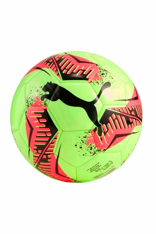 Puma 3 Ms Unisex Fizzy Apple-Sunset Glow No 4 Futsal Topu Yeşil 08434402