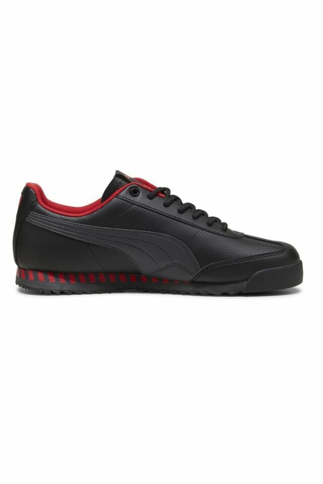Puma Ferrari Roma Via Puma-Black Dark-Gray Günlük Spor Ayakkabı Siyah 30806701