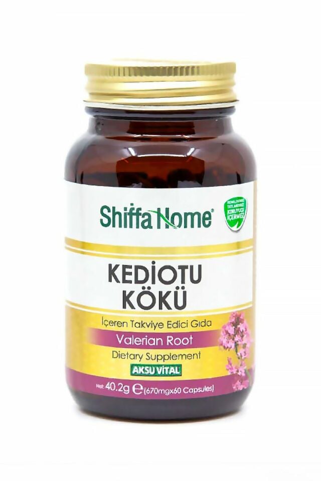 AksuVital Shiffa Home Kediotu Kökü 670mg 60 Kapsül