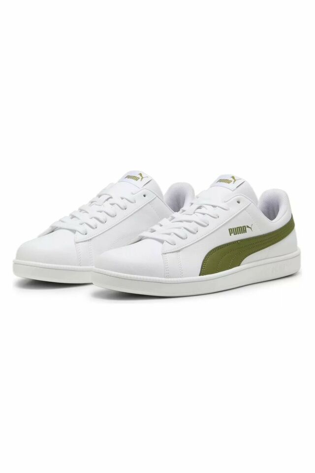 Puma Up Puma-White Olive-Green Erkek Günlük Sneaker Beyaz 37260544 43