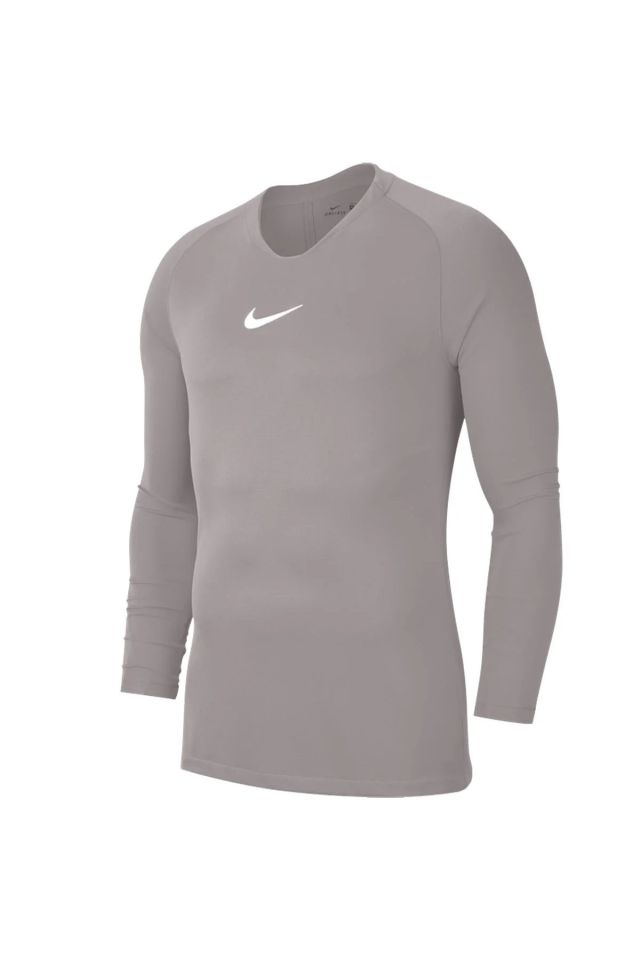 Nike Dry Park First Layer Erkek Futbol Uzun Kollu İçlik Gri AV2609-057
