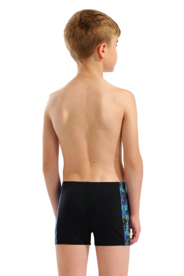 Arena Boy's Arena Draft Swim Short Erkek Çocuk Yüzücü Mayo Siyah 010748550