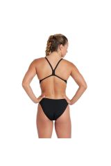 Arena Women's Team Swimsuit Challenge Solid Bayan Yüzücü Mayo Si̇yah 004766550 38