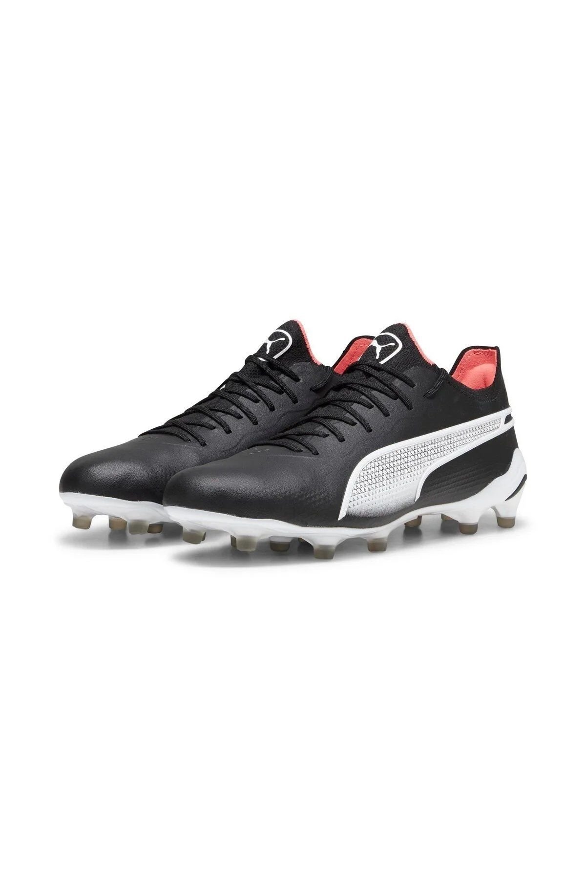 Puma King Ultimate FG/AG Puma-Black Puma-White Fire Orchid Erkek Futbol Krampon 10756301