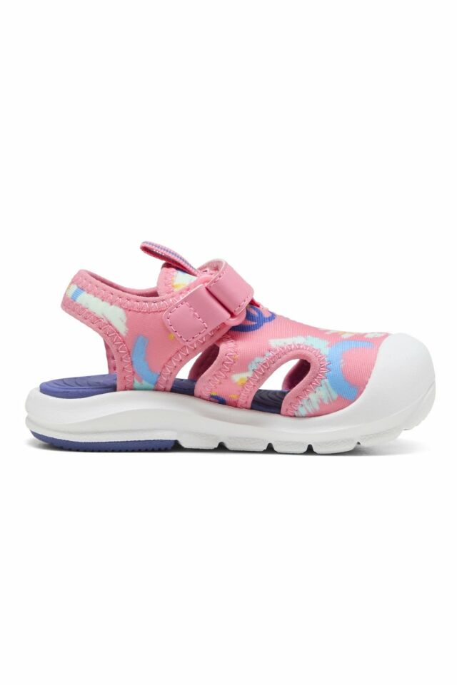 Puma Fun Racer Sandal AOPV Inf Unisex Çocuk Sandalet Pembe 40169502