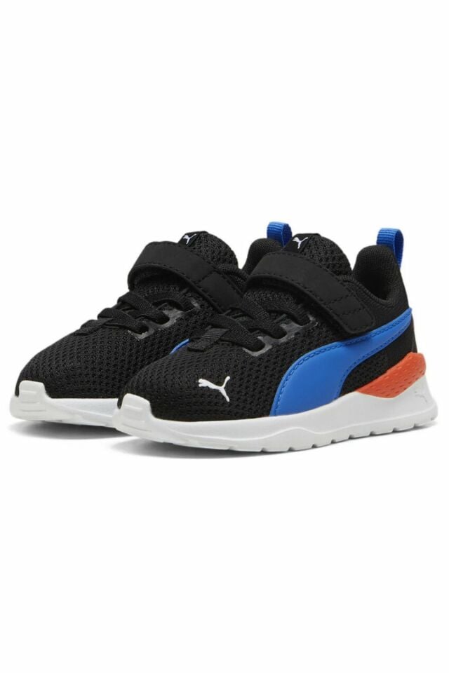 Puma Anzarun Lite AC Inf Sportstyle Çocuk Spor Ayakkabı Siyah/Mavi 37201038