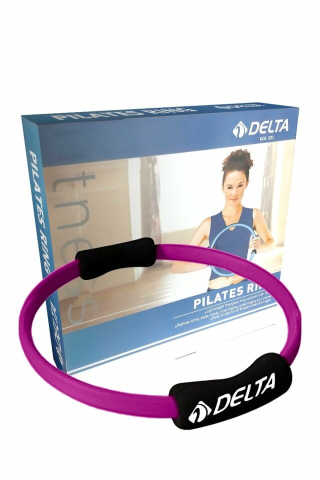 Delta KCF-955 Pilates Çemberi 35 Cm (Pilates Ring) Kutulu Pembe