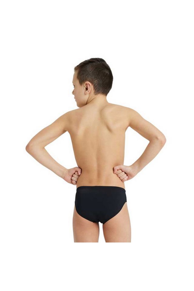 Arena Boy's Team Swim Briefs Solid Erkek Çocuk Yüzücü Mayo Siyah 004774550