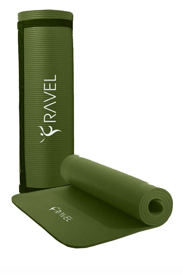 Ravel VTR-934 Foam Pilates Minderi & Yoga Matı 180x60 Cm x 15 Mm Bahar Yeşili