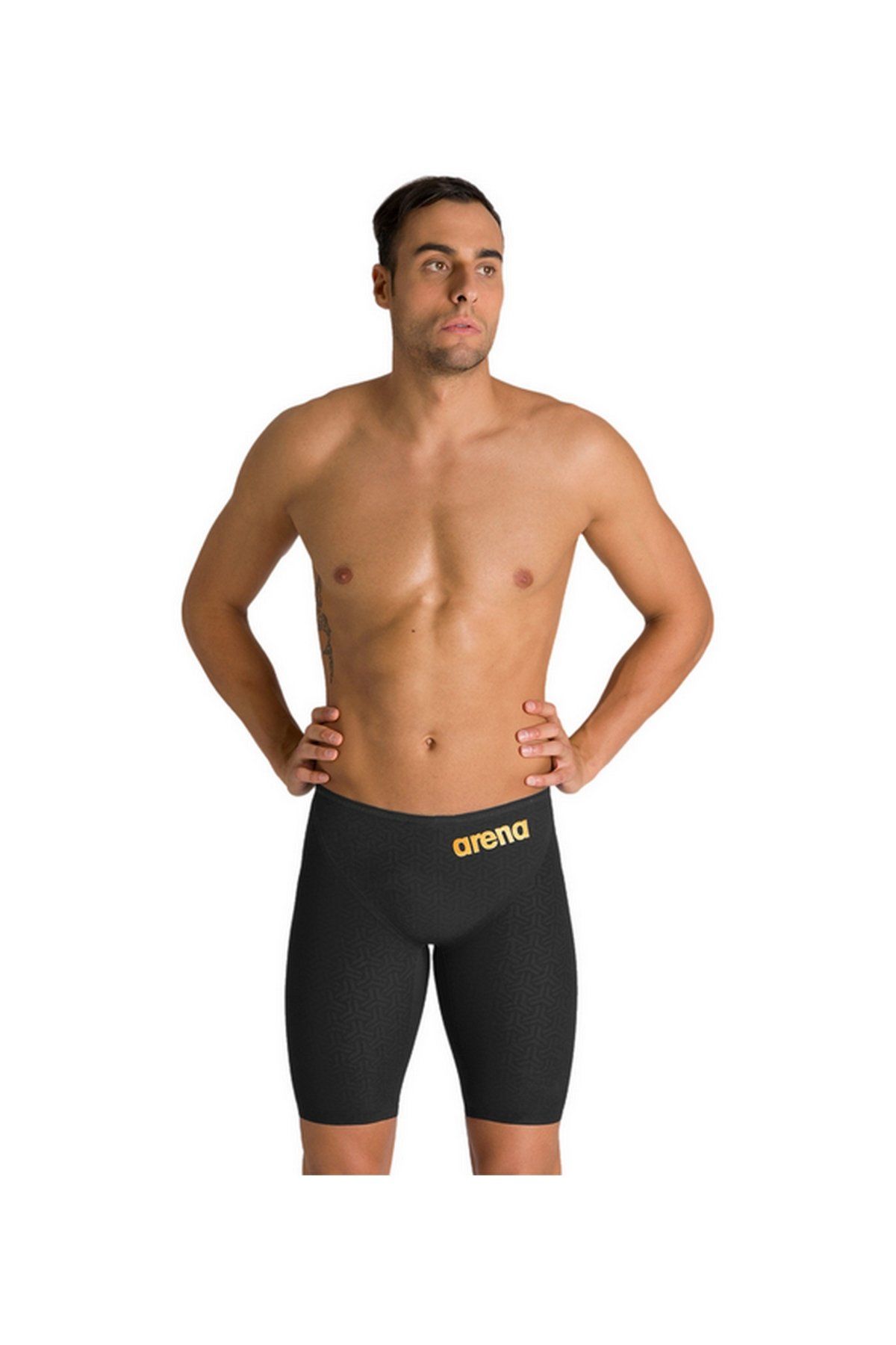 Arena Powerskin Carbon Glide Jammer Karbon Erkek Yarış Mayosu Si̇yah 003665105 60