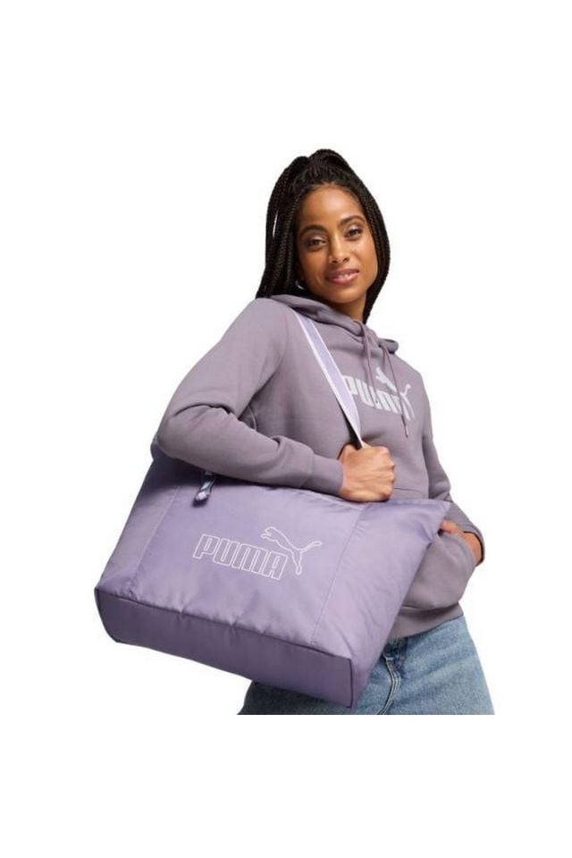 Puma Core Base Large Shopper Bayan Günlük Spor Çanta Mor 09063902