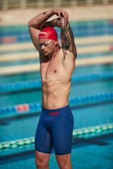 Arena Powerskin Carbon Glide Jammer Karbon Erkek Yarış Mayosu Blue/Orange 003665730 60