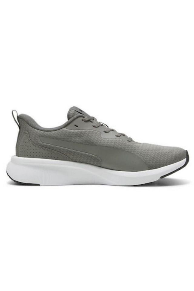 Puma Flyer Lite Cast Iron Puma-White Erkek Günlük Ayakkabı Gri 37877410 45