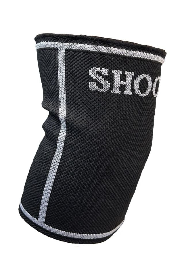Gym Shock Elbow Sleeve Support Lycra Örme Dirseklik Siyah L