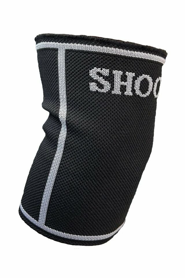 Gym Shock Elbow Sleeve Support Lycra Örme Dirseklik Siyah XXL