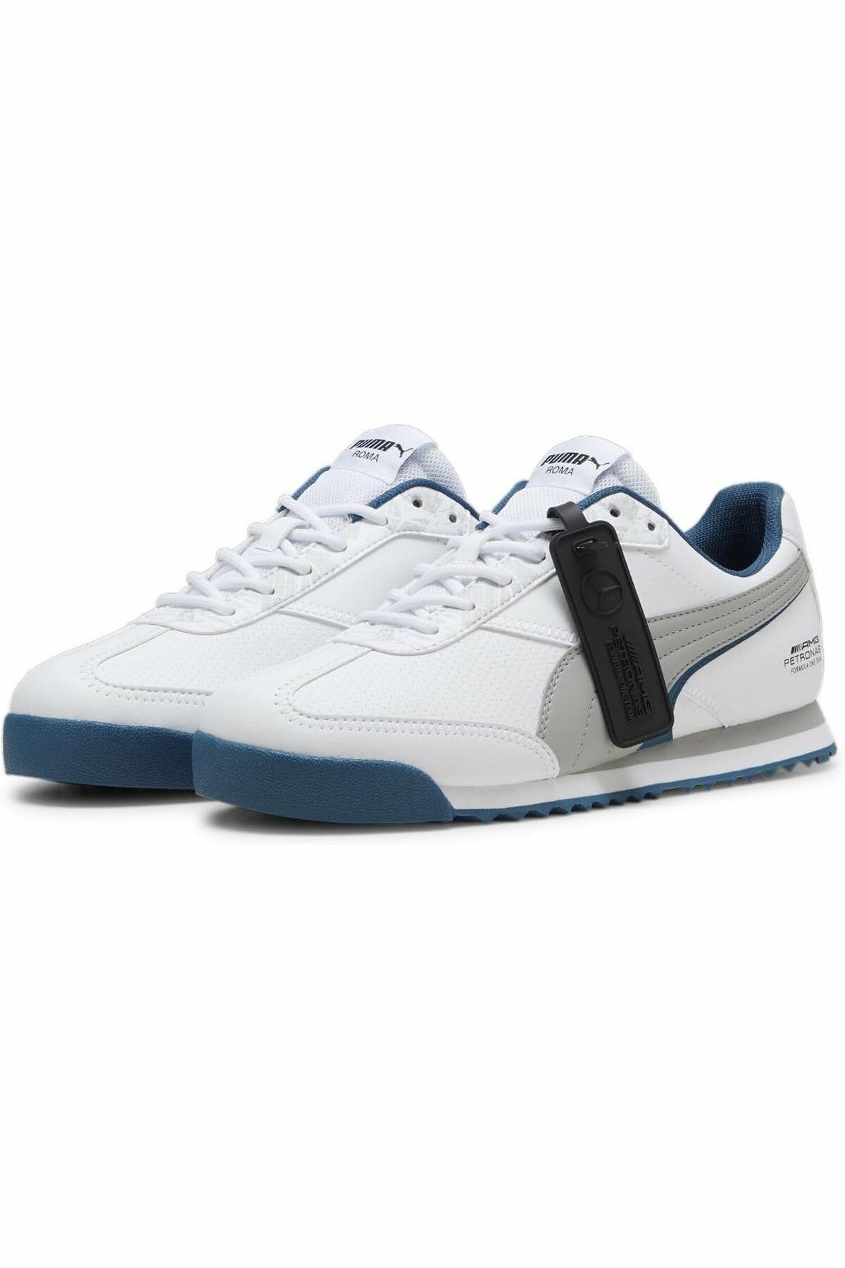 Puma MAPF1 Roma Via Puma-White Ocean Tropic Erkek Günlük Ayakkabı Beyaz 30804102 42