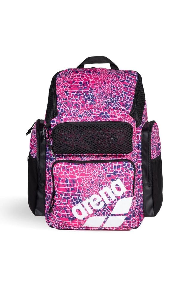 Arena One Go Backpack 45 L Unisex AO Sırt Çantası Snakeskin Pembe 010232912