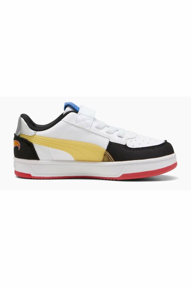 Puma Caven 2.0 Hot Wheels AC+PS Unisex Çocuk Spor Ayakkabı Beyaz 40140401