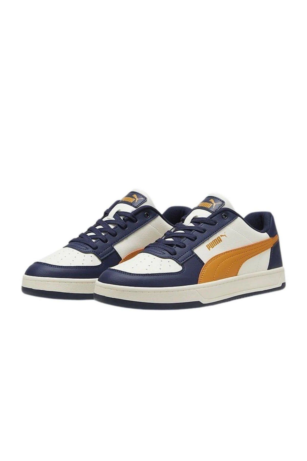 Puma Caven 2.0 Navy-Ginger Tea-Warm White Erkek Günlük Ayakkabı Lacivert 39229021
