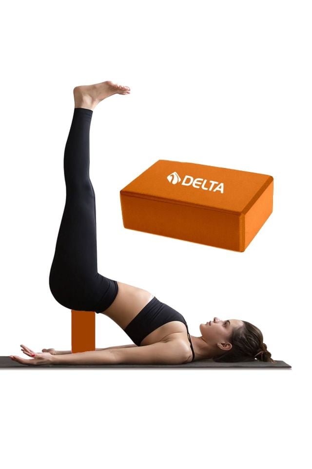 Delta KYB-500 Eva Yoga Köpük Blok K.Turuncu