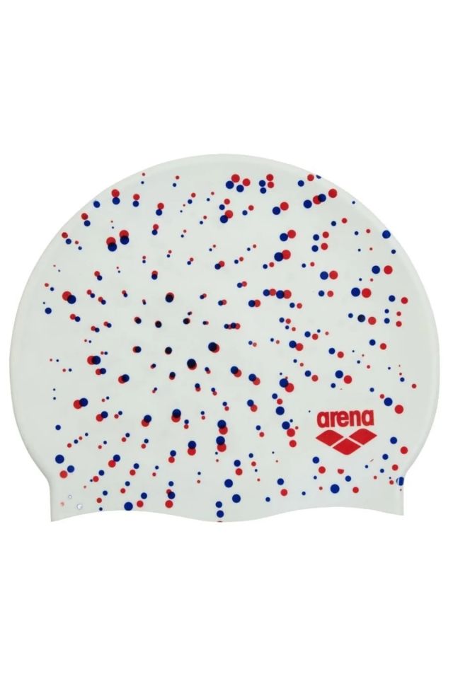 Arena Print 2 Bone Unisex Yüzücü Bone Beyaz Baskılı 1E368212