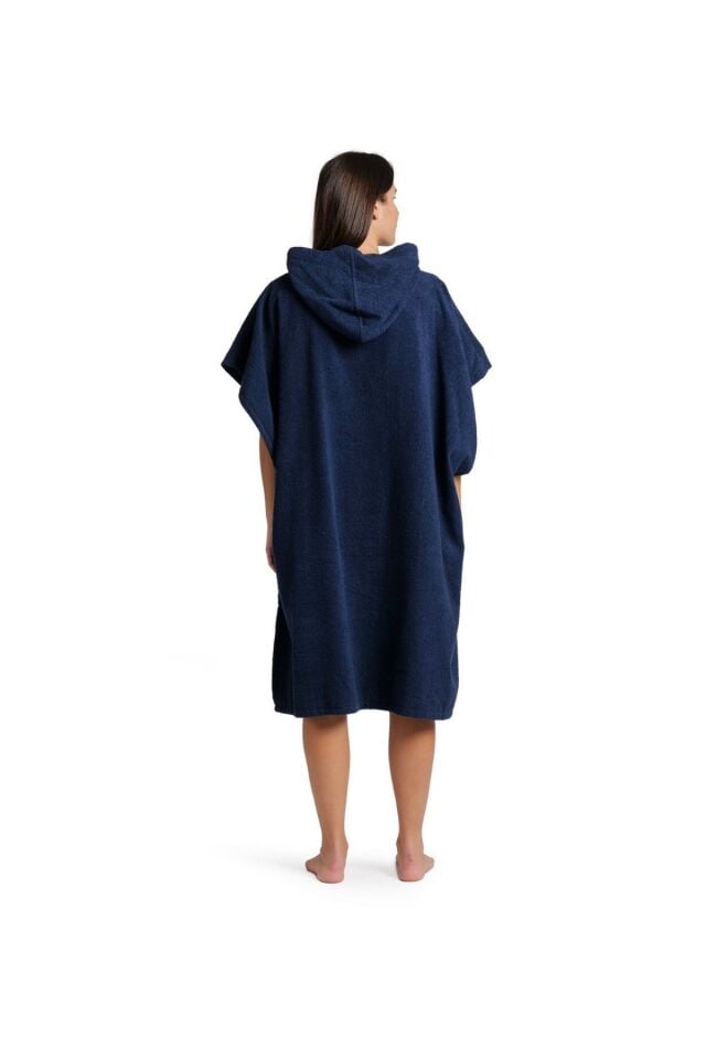 Arena Cotton Poncho Unisex Pamuklu Plaj (L-XL) Beden Panço Lacivert 009651700
