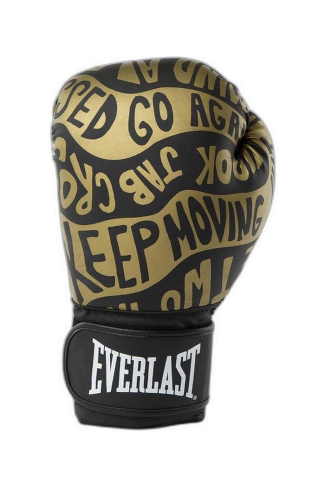 Everlast 919580-70 Spark Boxing Gloves Siyah/Gold Boks Eldiveni 14 Oz