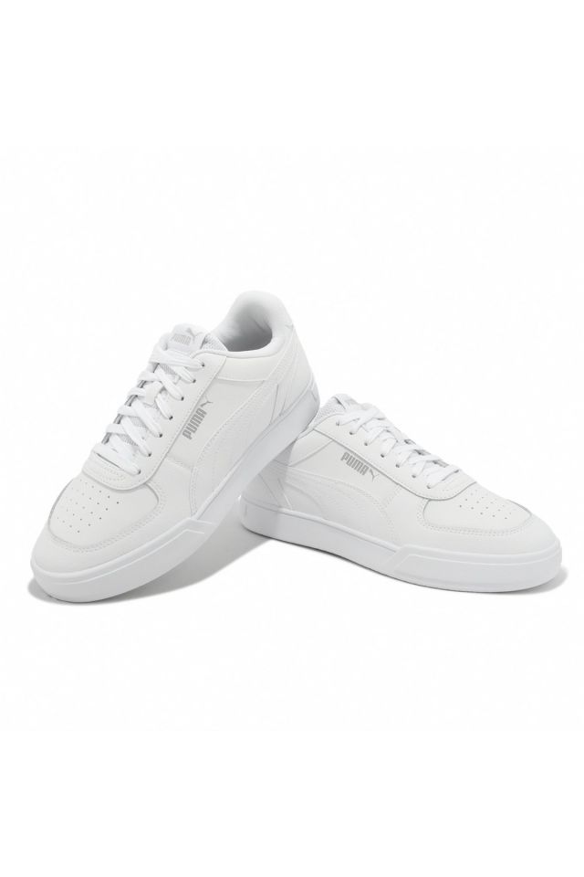 Puma Caven Puma-White Gray Violet Erkek Spor Ayakkabı Beyaz 38081001